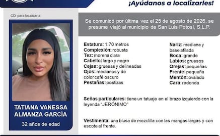 Hallan restos de una mujer en Villa de Reyes; Fiscalía de SLP indaga si corresponden a joven colombiana desaparecida
