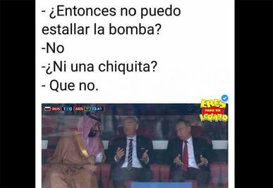 Los memes del Rusia vs Arabia Saudita