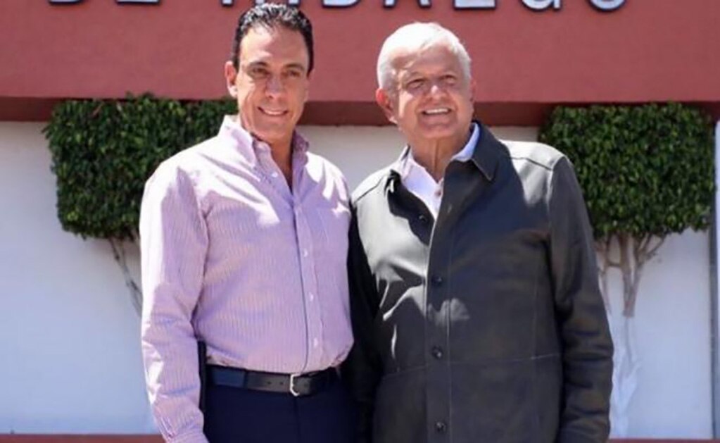 AMLO se reúne con el gobernador de Hidalgo, Omar Fayad