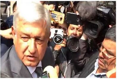 No usaré guardaespaldas, pero no me apachurren, dijo AMLO al llegar a Palacio Nacional