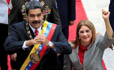  ​Maduro pide que lo “ataquen a él” tras sanciones de EU a su esposa Cilia Flores