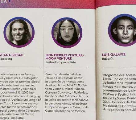 La ilustradora potosina, Moon Venture, es reconocida entre los 100 mexicanos más creativos