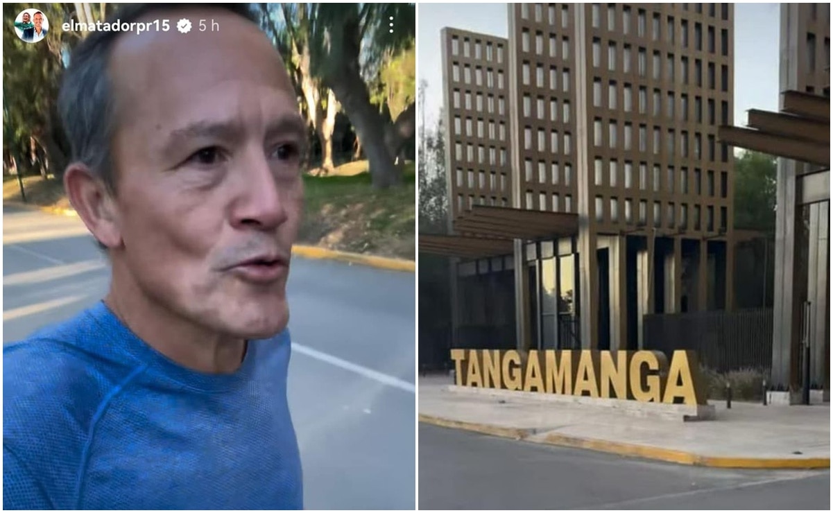 "El Matador" Hernández recorrió el parque Tangamanga durante su visita a SLP