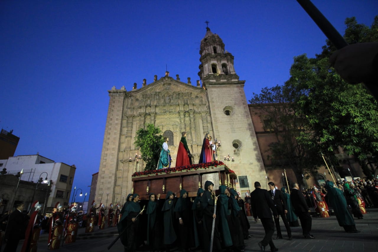 SLP presencia emotiva Procesión del Silencio