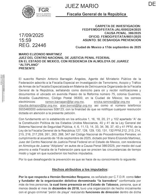 La Barredora arrancó a la par del gobierno de Adán Augusto