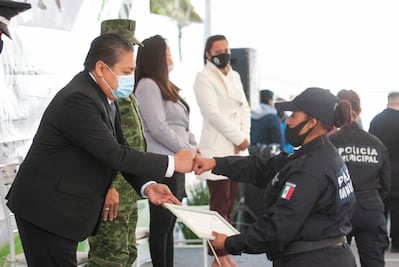 Se gradúan 25 nuevos elementos de la Policía de Soledad