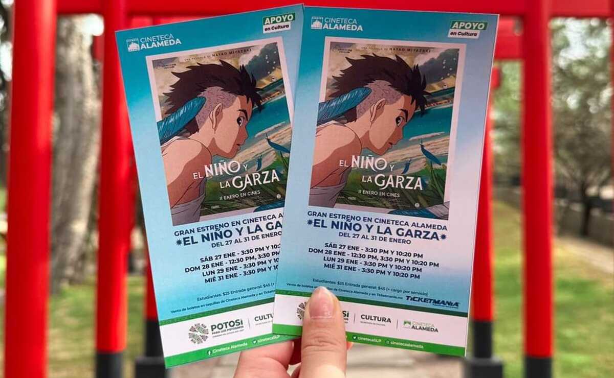 "El Niño y la Garza", película animada nominada al Oscar, llega a la Cineteca Alameda de SLP