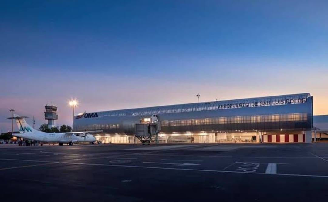 Aeropuerto de San Luis Potosí. Foto: Especial