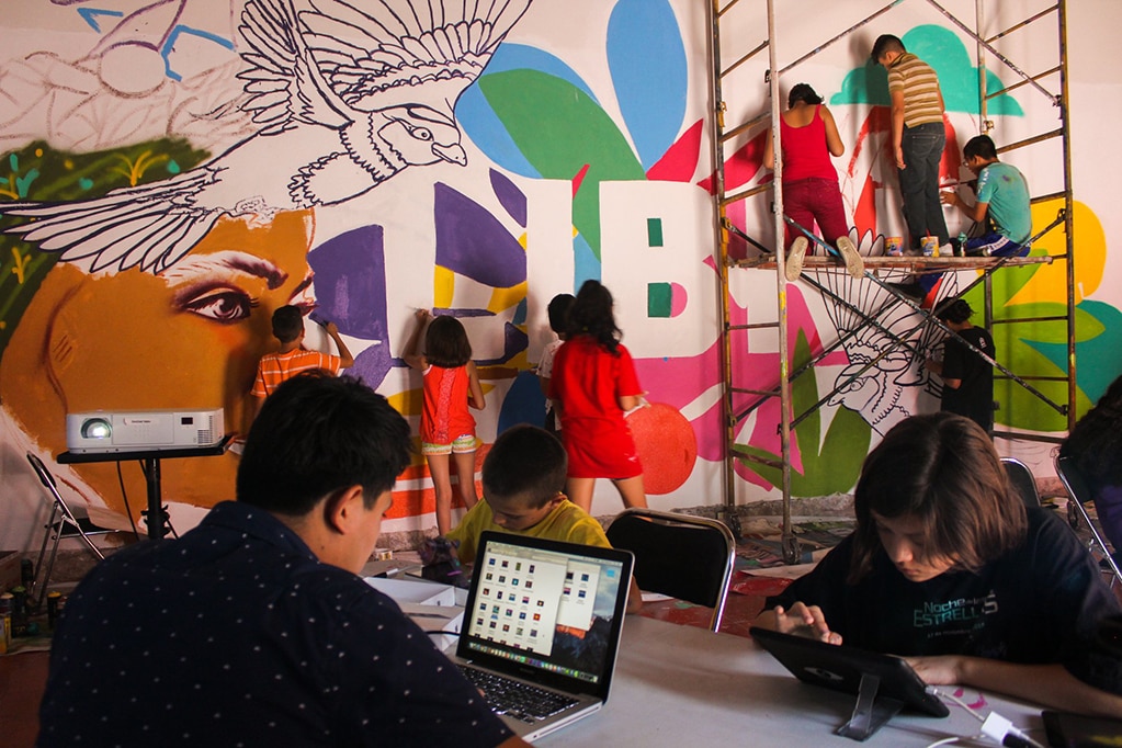 Realizarán taller de arte urbano y videomapping