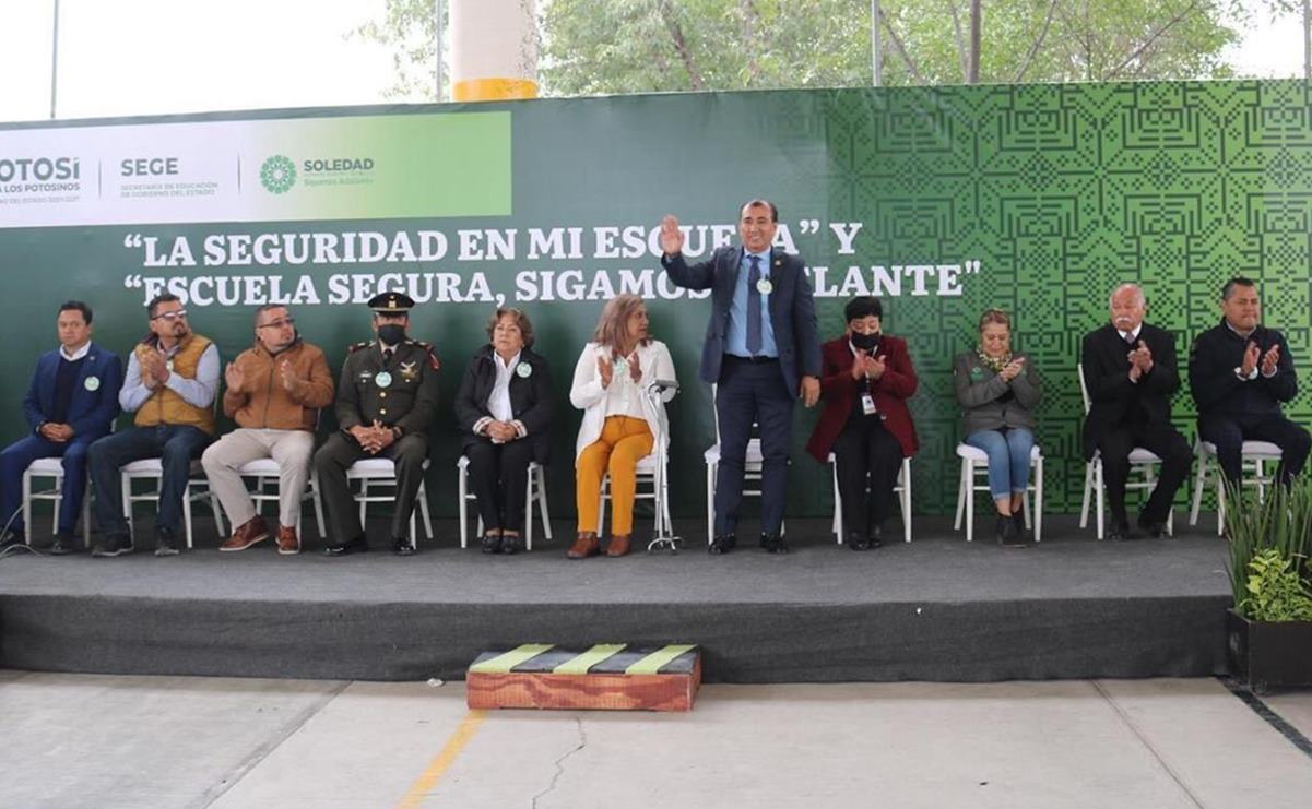Capacitan a escuelas de San Luis Potosí en temas de seguridad e inclusión. Foto: SEGE