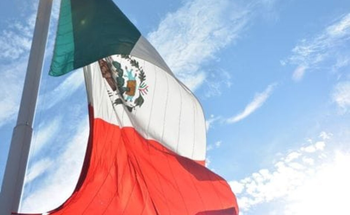 En México se celebra el Día de la Bandera nacional el 24 de febrero. Foto: Archivo