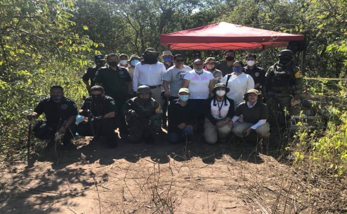 Colectivo Voz y Dignidad por los Nuestros SLP trabaja en fosas clandestinas de Tamuín