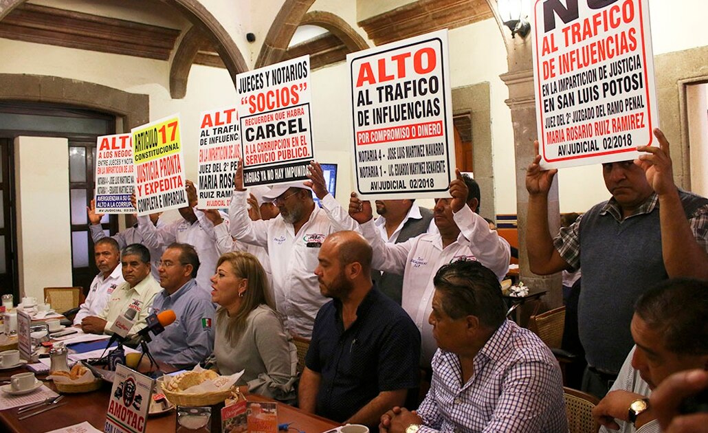 AMOTAC denuncia actos de corrupción entre notarios y jueces