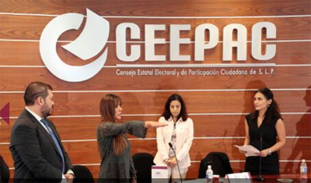 Designan a presidenta del Observatorio de Participación Política de la Mujer 