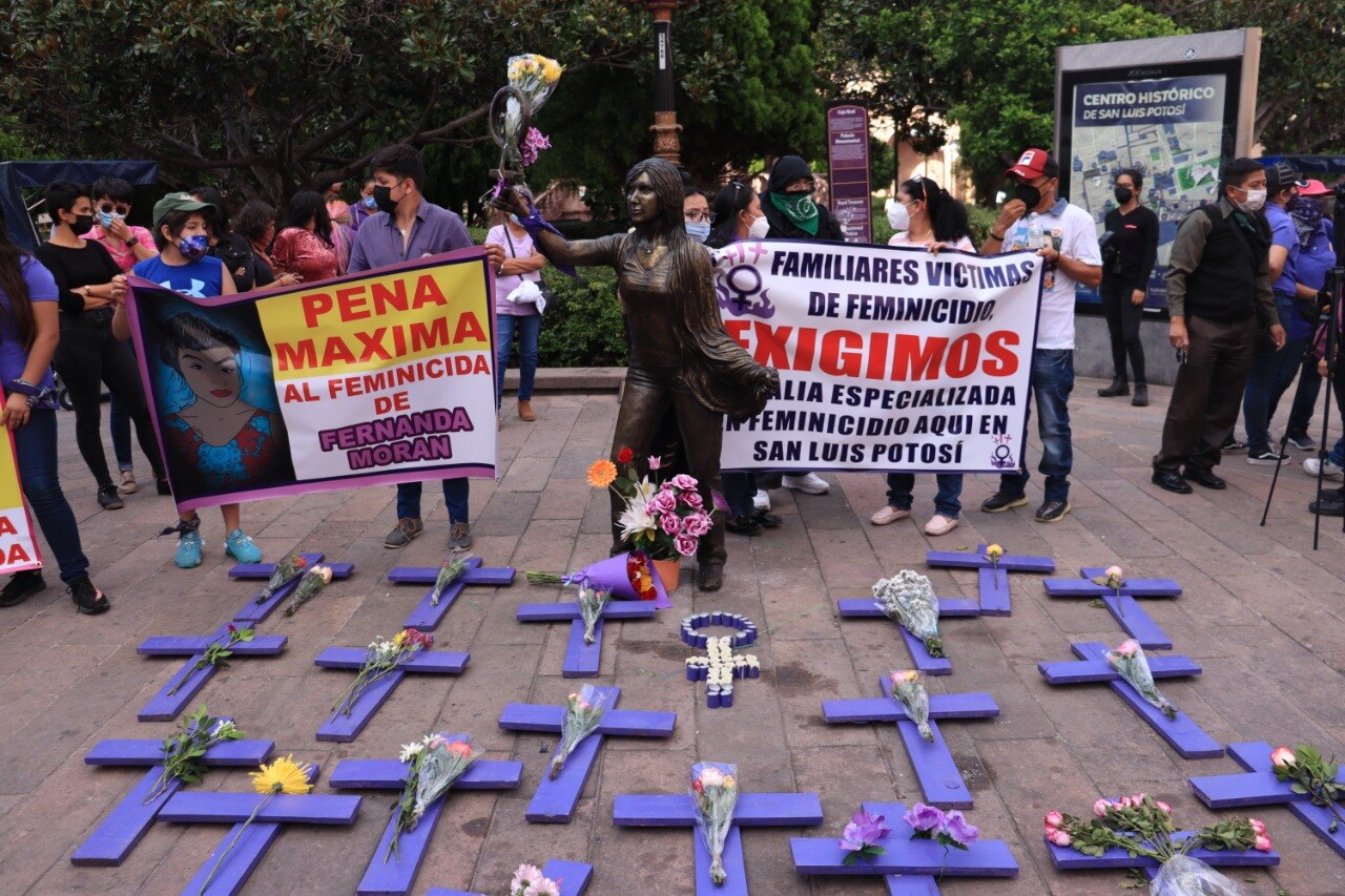 Madres de víctimas de feminicidio exigen pena máxima para asesino de Fernanda Morán