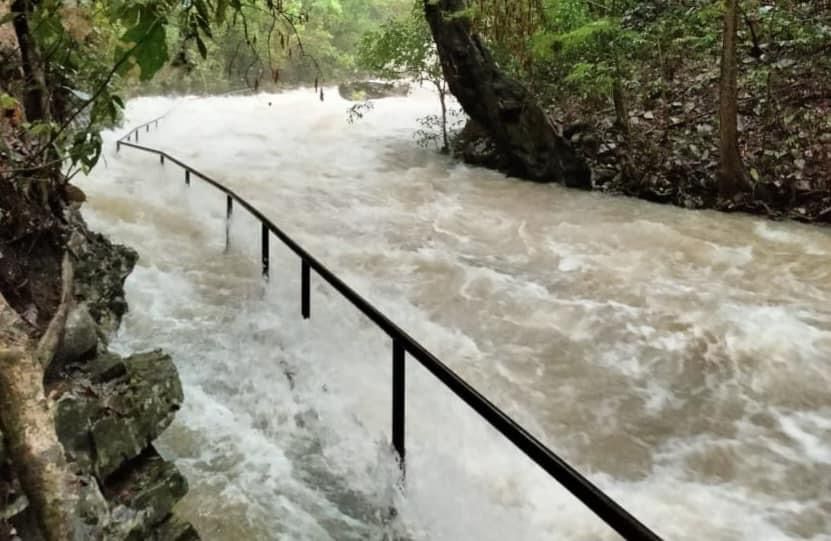 Sin pérdidas humanas, saldo de tormenta tropical “Chris” a su paso por SLP