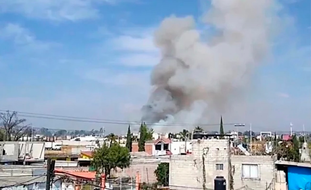 Reportan explosión en Zumpango; hay un muerto y un herido