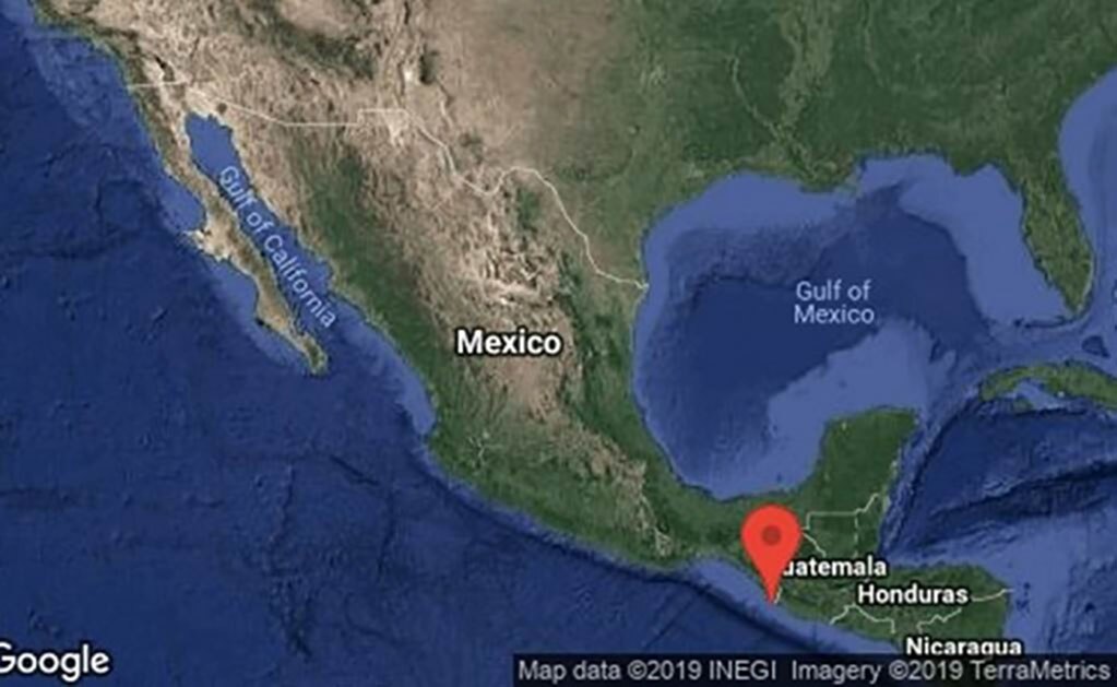Se registra sismo en Chiapas; preliminar de 6.6: SSN