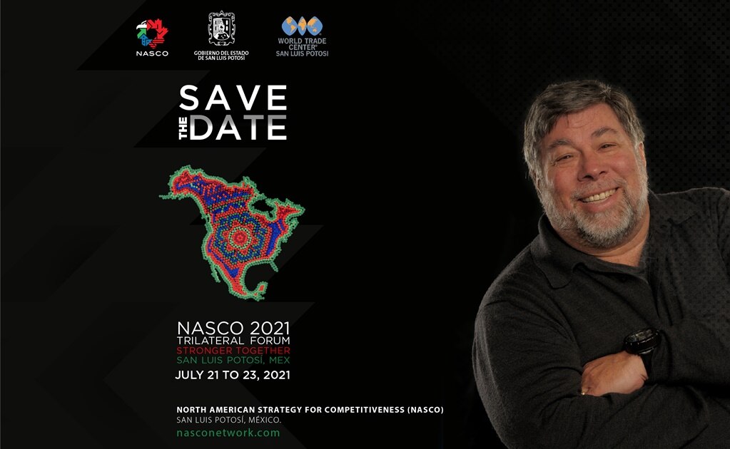Reunión de NASCO en SLP contará con la presencia del cofundador de Apple