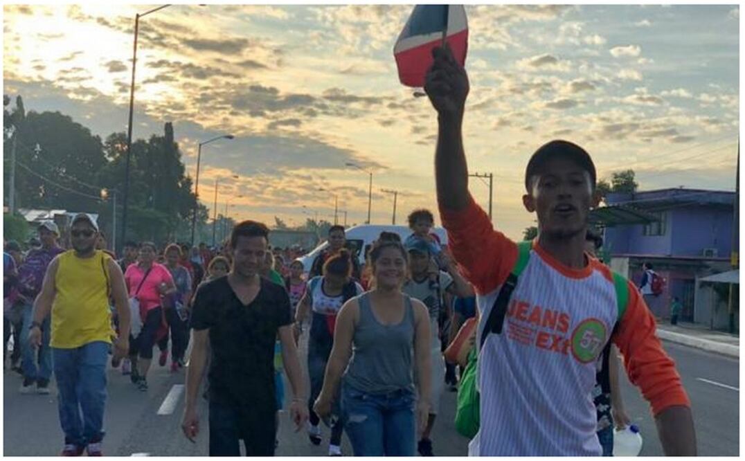 Caravana Migrante. Foto: Fredy Martín Pérez