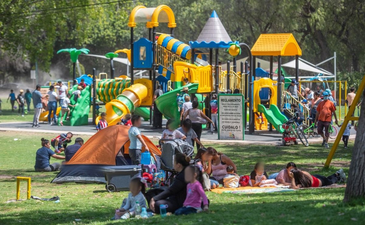 Abarrotan familias potosinas el Parque Tangamanga al celebrar el Día de la Familia