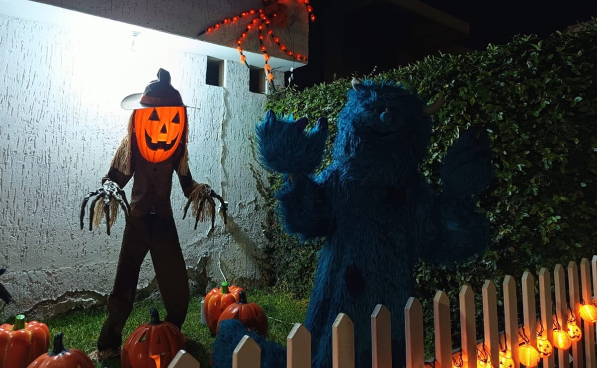 Así se vivió la noche de Halloween en la capital de SLP. Foto: Jazmín Ramírez García