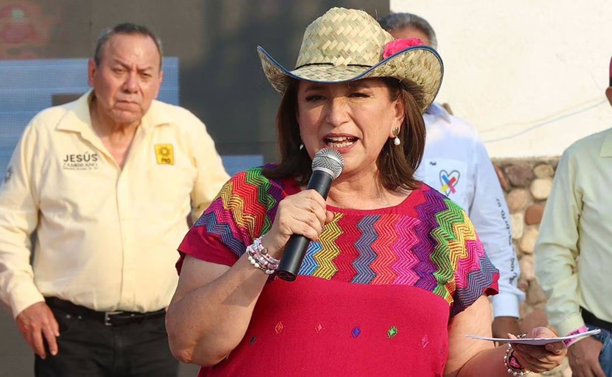 Xóchitl Gálvez asegura que, de ganar las elecciones, será la “Presidenta del agua”