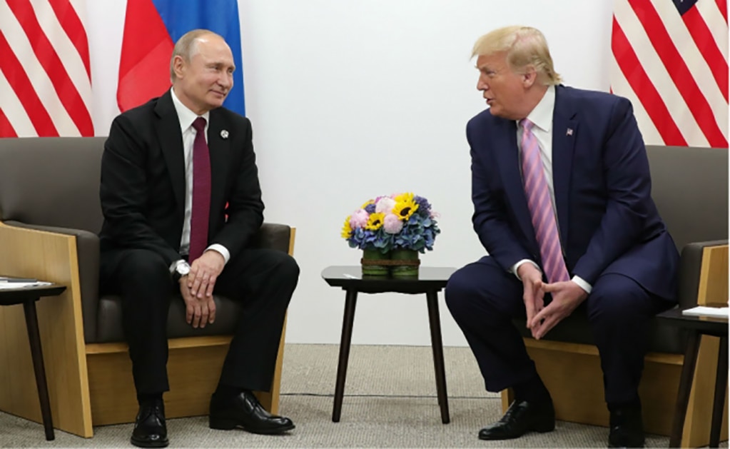 Pide Trump a Putin que no interfiera en las elecciones de 2020 en EUA