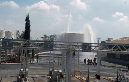 Ayuntamiento de SLP participó en simulacro de incendio en PEMEX