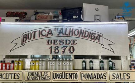 Botica Alhóndiga sobrevive al paso del tiempo y mantiene vivas las fórmulas magistrales