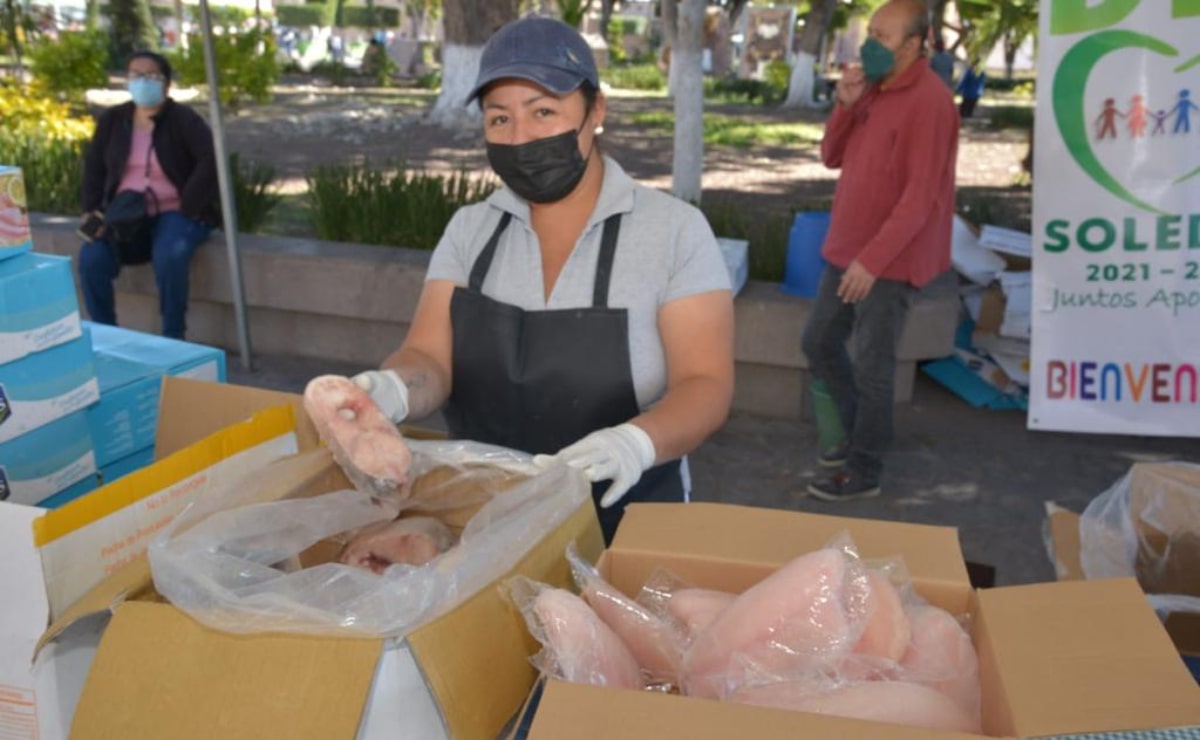 María del Pilar Cardona especificó que este año se instalarán dos lugares de venta para que las familias soledenses compren estos alimentos. Foto: Especial