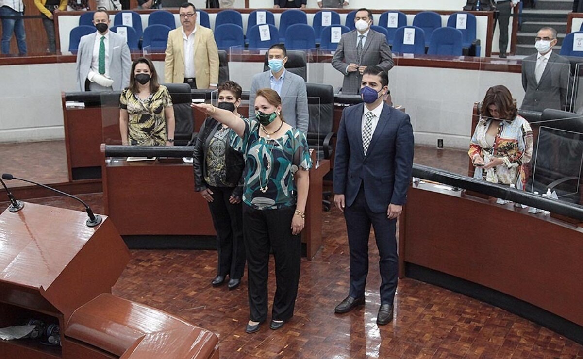 Congreso de SLP toma protesta a Adriana Monter como magistrada supernumeraria del STJE