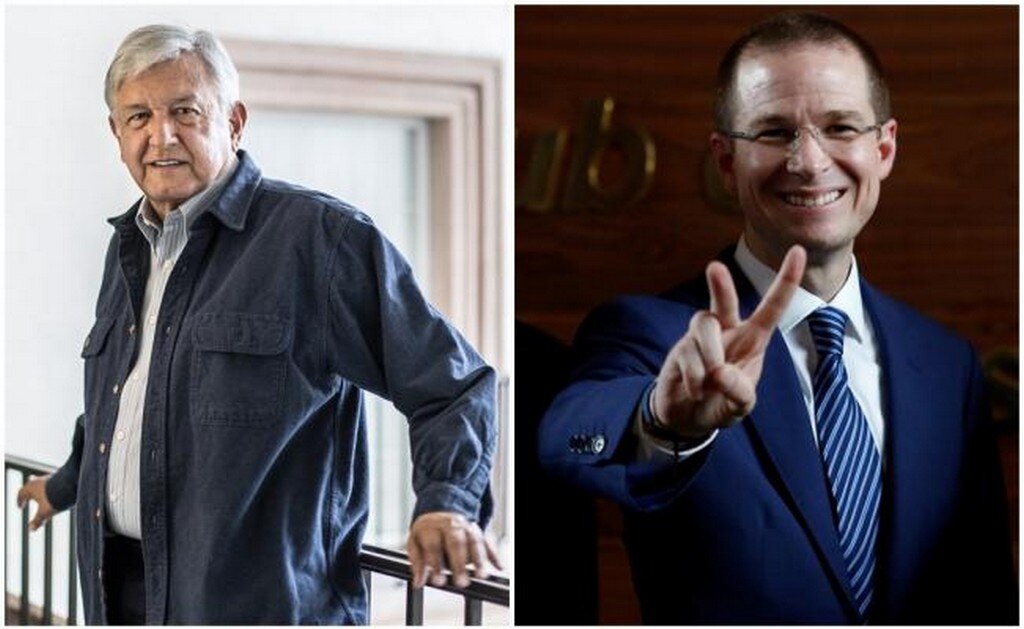 López Obrador y Anaya empatan en menciones