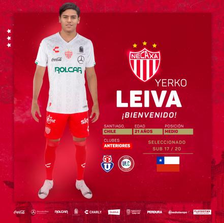 Alexis Doldán y Yerko Leiva, los nuevos jugadores del Necaxa 