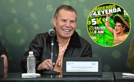 Del ring al asfalto: Potosinos correrán junto a la leyenda del boxeo, Julio César Chávez  