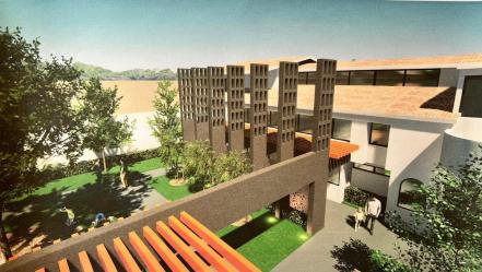 Así va el nuevo albergue para adultos mayores y niños en la Casa de Gobierno de SLP