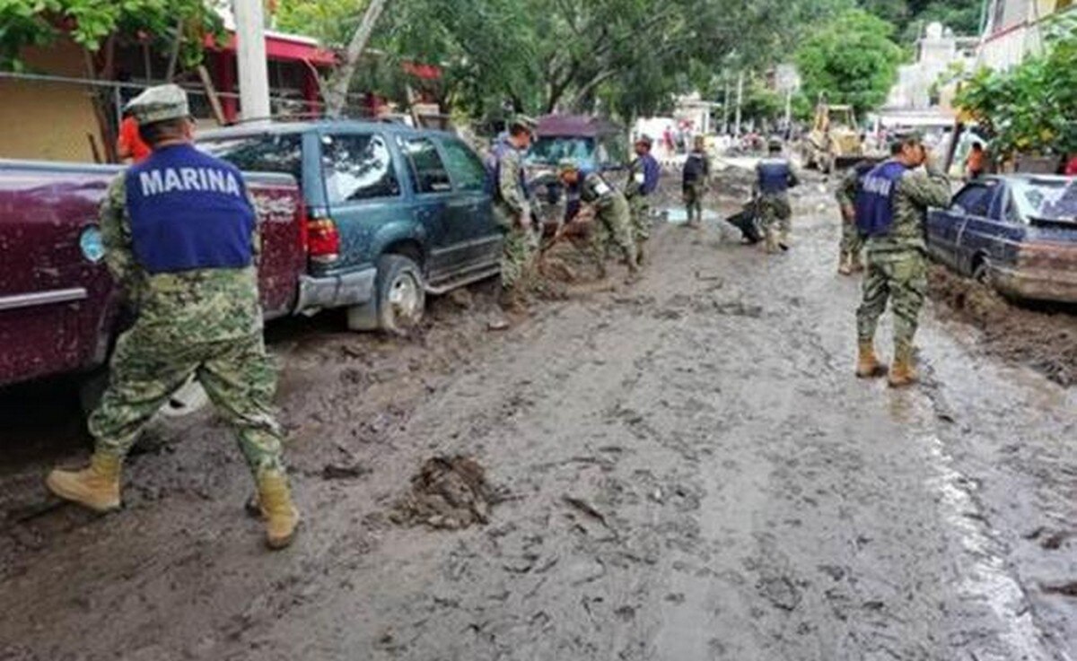  Por tormenta tropical “Vicente”, activan Plan Marina en costa sur de Oaxaca
