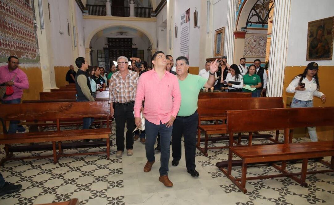 Anuncia Gallardo rescate del Templo de Alaquines; es símbolo de la huella histórica y cultural de SLP. Foto: Especial