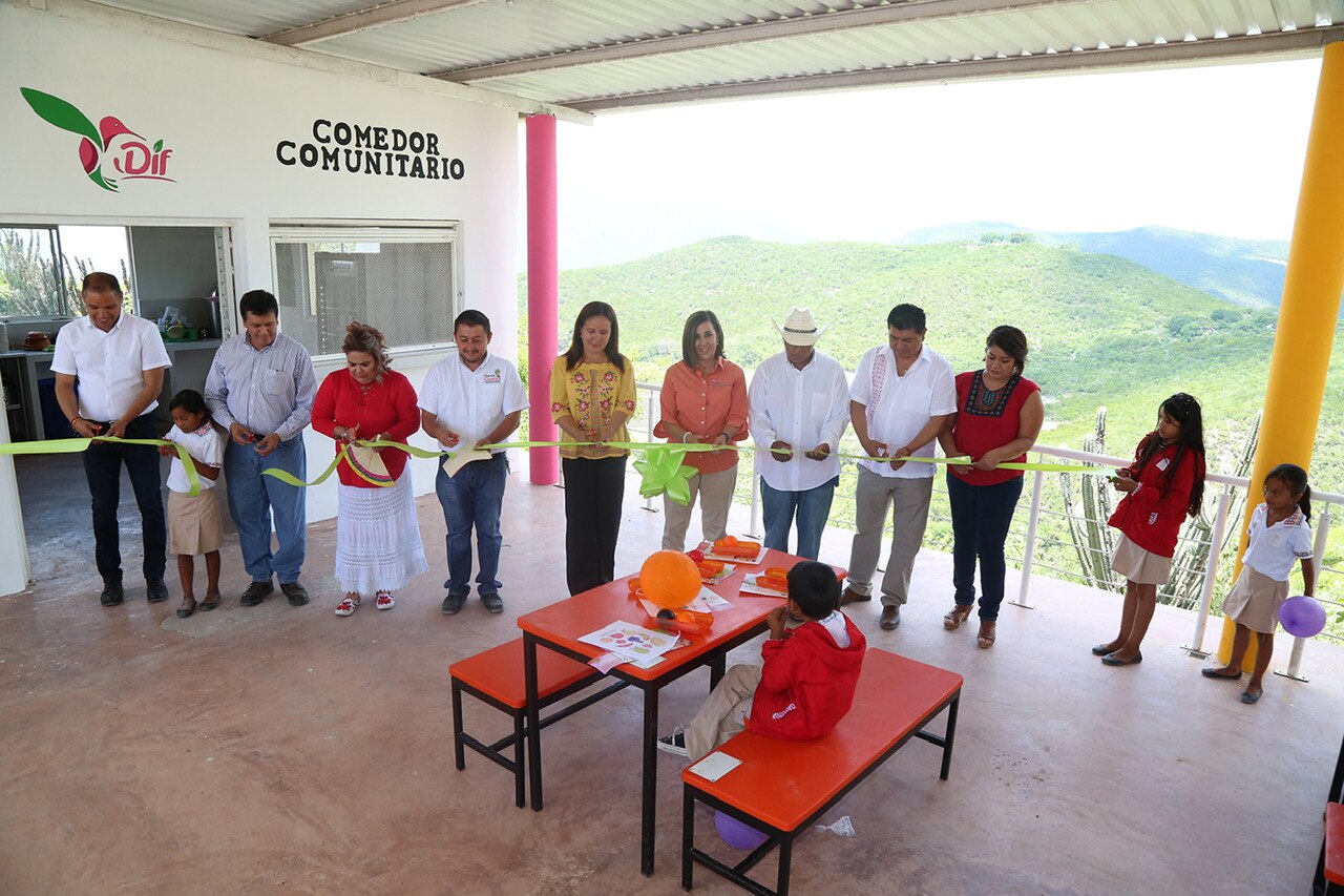 Inauguran comedor comunitario en Santa Catarina