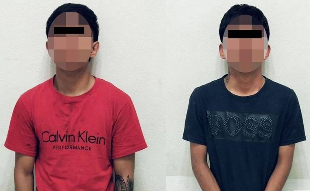 Detienen a dos adolescentes por darle de “botellazos” a un policía municipal de SLP