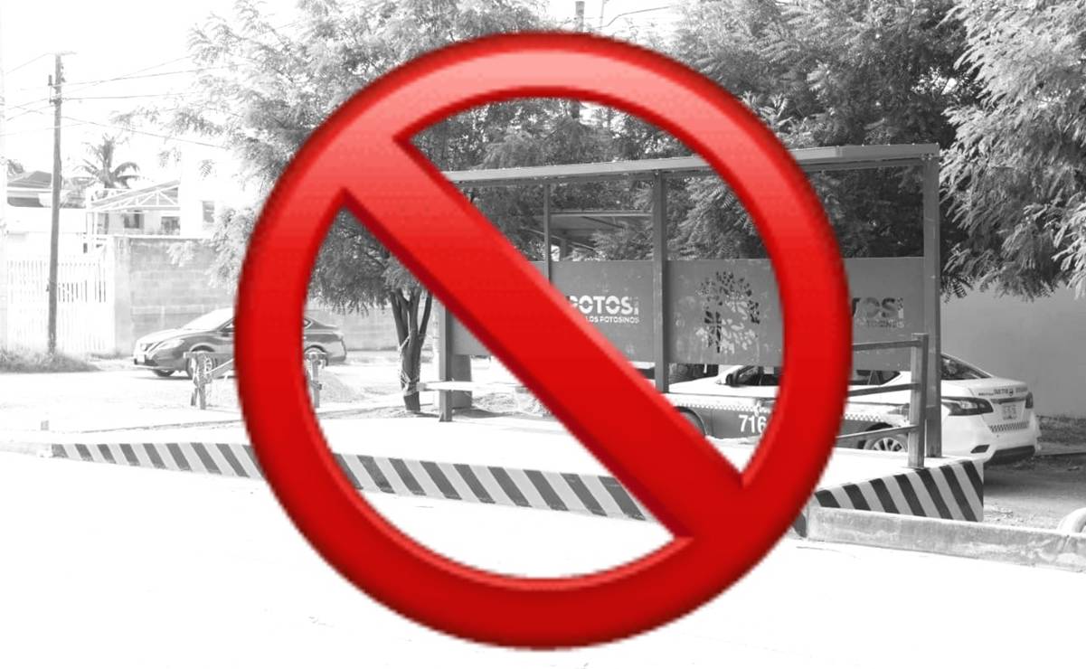 Tras vandalismo y agresiones, presuntamente cometidos por escolares, suspenden parador de la MetroRed de Ciudad Valles