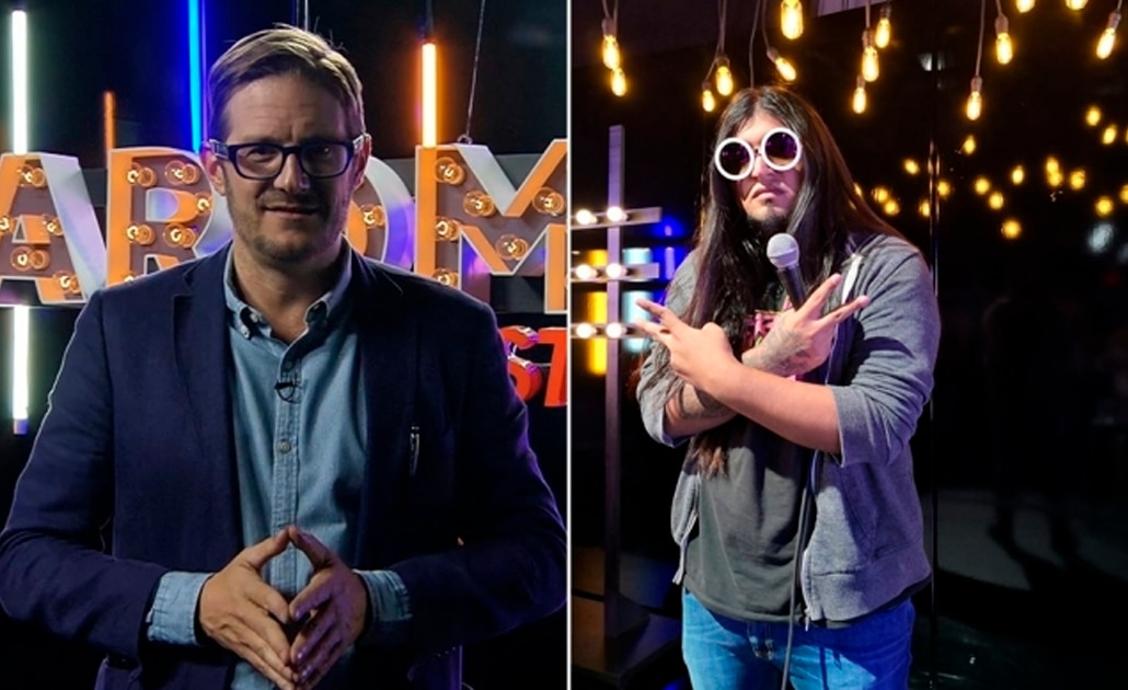 Hernán Gómez y Carlos Ballarta dieron apenas 8 “maromas” con su programa