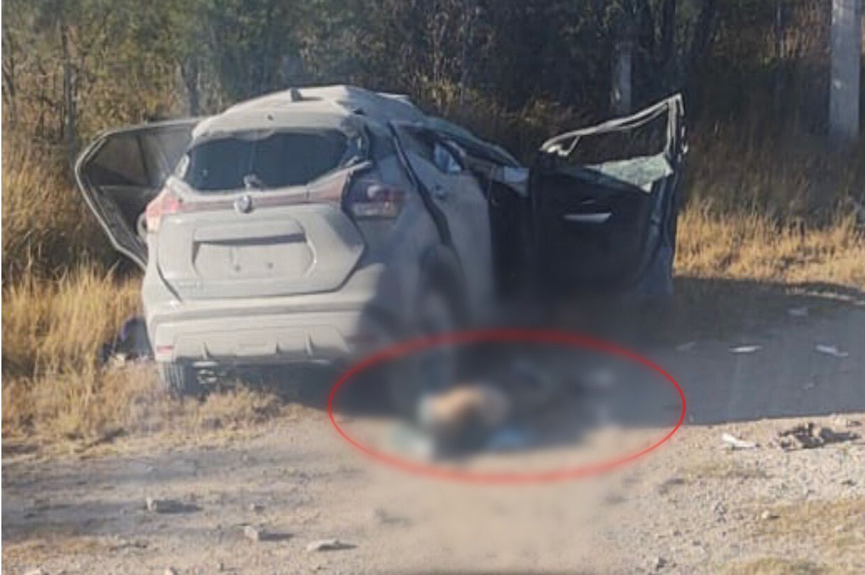 Indaga Fiscalía persecución sobre carretera 57 en Matehuala. Foto: Especial