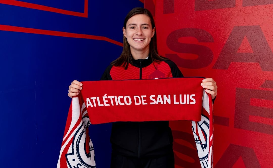 Natalia Macías, futbolista mexicana de 23 años, se integra al San Luis. Foto: Especial