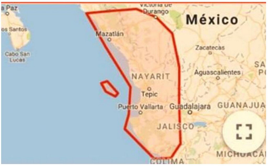  Huracán “Willa” tocará tierra a las 19:00 horas en Escuinapa, Sinaloa