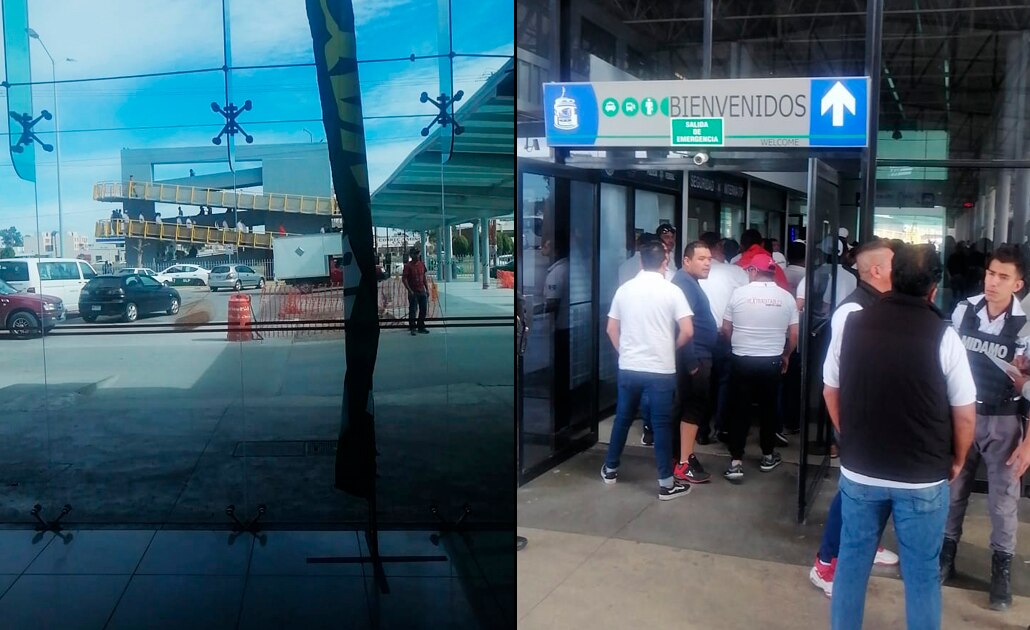 Taxistas bloquean TTP