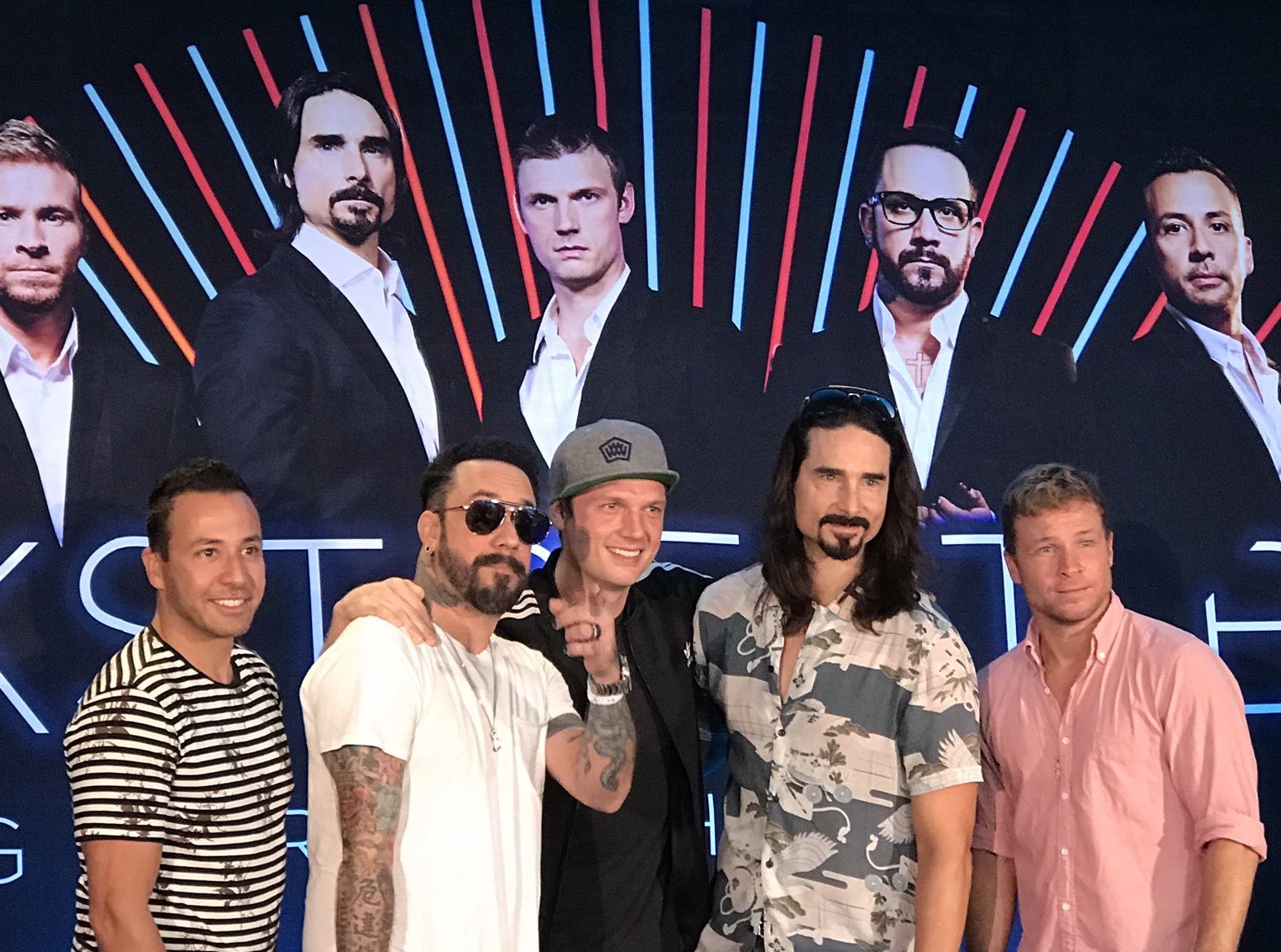 Los Backstreet Boys cierran gira en Cancún
