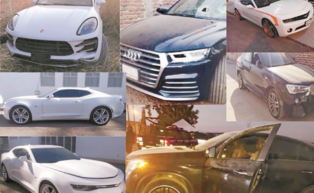 Loret muestra el Porsche, BMW y hasta ambulancias de “El Marro”