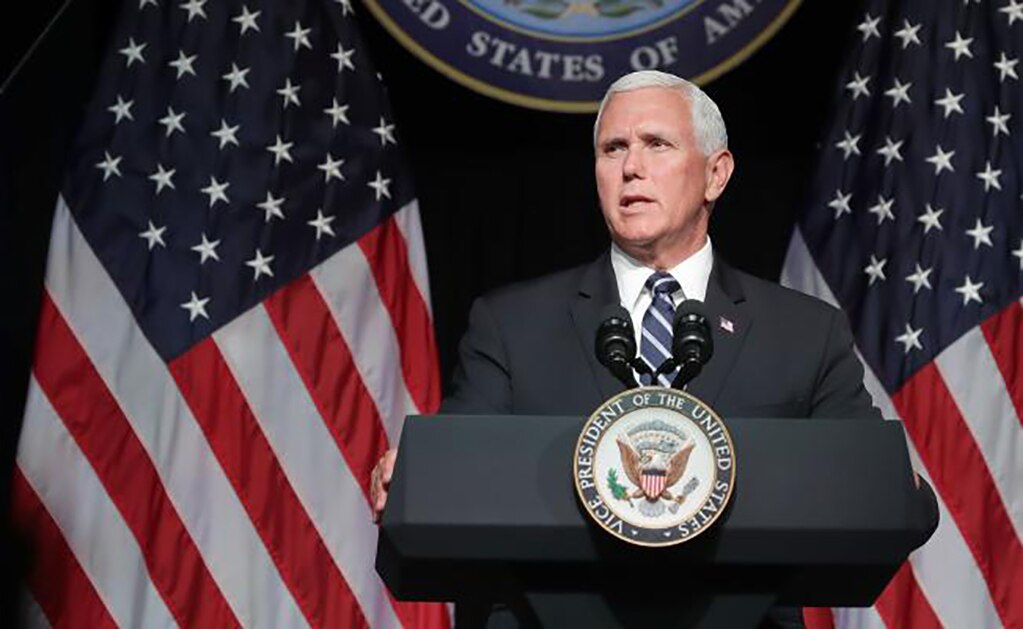 El vicepresidente de EU, Mike Pence (Foto: AFP)