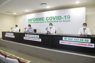 San Luis Potosí registra 97 hospitalizaciones por Covid-19